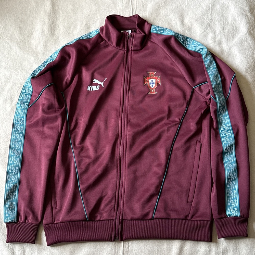 Portugal National Team Puma King Anthem Full-Zip Jacket Muticolor